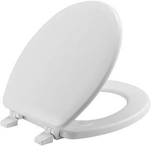 BEMIS BB540 000 Baby/Toddler Toilet Seat fits American Standard and Eljer Baby Bowl Toilets, Durable Enameled Wood, White