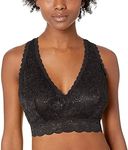 Cosabella Women's Say Never Curvy Racie Racerback Bralette, Black, Medium