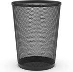 Lakeer Mesh Wire Dustbin Trash Can Wastebasket | Lightweight Metal Garbage Can Waste Basket Open-Top For Home And Office | Small 25.4 Cm (Pack Of 1)