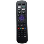 New Replacement 55RP620K Remote Control Compatible with TCL All 2022 Smart LED LCD TV's with Freeview Play, Apple TV+, Spotify, Netflix & Rakuten TV Buttons