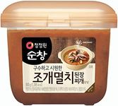 O'Food Seafood Doenjang, Premium Korean Traditional Soybean Miso Paste Sauce, Naturally Fermented, Umami Flavor, Jjigae Soup Base, Chung Jung One (Anchovy & Shellfish, 900g)