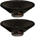 Goldwood Sound, Inc. Stage Subwoofer, OEM 15" Woofers 300 Watts Each 8ohm Replacement 2 Speaker Set (GW-215/40/8-2)