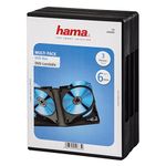 Hama 49685 6 Box DVD Jewel Case, pack of 3, black