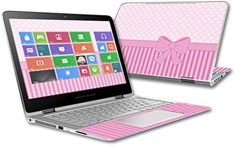 MightySkins Skin HP Spectre x360 2-in-1 13.3" - Pink Present | Protective, Durable Unique Vinyl Decal wrap Cover | Easy to Apply, Remove Change Styles | Made in The USA