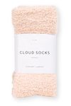 Unboxme Gifts Warm & Cozy Ultra-Luxe Cloud Sock for Women & Men - Super Soft Luxurious Fabric Sleep Socks, Pink, One Size