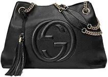 Gucci Soho Medium Black Double Leat