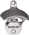 Wall Mounted Bottle Opener That Catches Bottle Caps MAGCAP