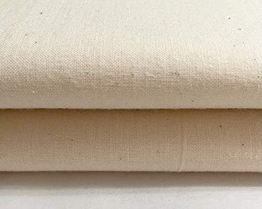 100% Cotton Natural Calico Unbleached Craft Fabric - Medium Weight - 160CM Extra Wide (1 Metre)