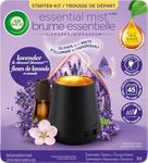 Air Wick Essential Mist Starter Kit, Diffuser + 1 Refill, Lavender and Almond Blossom, Air Freshener, Essential Oils