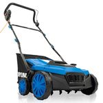 Hyundai 14” / 36cm 2 - in - 1 1600W Electric Lawn Scarifier and Aerator with 45L Collection Bag - 3 Year Warranty