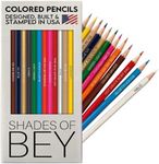 Pun Labs Shades of Radiance Colored Pencil Set - 12 Count Themed Pencils
