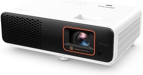 BenQ X500i 4K 4LED Short Throw Home Cinema Projector 2200 ANSI lumens,Excellent Colors 95% REC 709, Upto 200inches Screen Size,16ms Low Input Lag,10W Chamber Speakers,2D Keystone