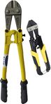 Inditrust Heavy duty 18inch Bolt cutter Heavy Wire cutting pliers & 8inch Bolt cutter (Pack of 2) Bolt Cutter ()