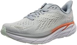 HOKA ONE ONE Women's Clifton 8 Running Shoes, Blue Fog/Plein AIR, 9 UK