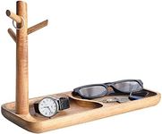 Wood Key Tray for Entryway Table, J