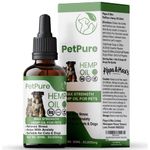 Pippa & Max Hemp Oil for Dogs and Cats & Pets - 30,000MG 30ml – Hemp Extract - Hip & Joint Supplement - Natural & Pure