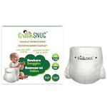 GREENSNUG Bamboo Diaper - Size 1 Latex and Chlorine Free Diapers for Newborn - Ultra Soft Bamboo Fiber Leak Proof Diapers with Wetness Indicator - Comfortable Fit for Babies 0 to 3 Months Up to 5 kg