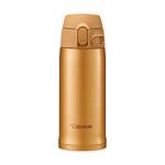 ZOJI Zojirushi SM-TA36DM Stainless Mug Steel Vacuum Insulated, 12-Ounce, Honey Gold