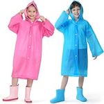 Opret 2 Pack Raincoats for Kids, Re