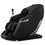 ROTAI 4D Full Body Massage Chair with SL-Track, Neck Shoulder Back Massage Recliner for Home Use - Deep Calf & Foot Massage - 22 Auto Programs - Home Armchair (Premium Black)