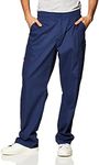 Dickies Men's Pull-On Pant with 7 Pockets Elastic Waistband, Navy, Medium