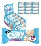 Lexi’s® 99 Calorie Marshmallow Crispy Treat Bars | Less than 100 Calories! | Gluten Free, Low Fat, Healthy Snacks | Vegetarian | Dairy Free, Nut Free | Low FODMAP| Ooey Gooey Marshmallow Bliss x12