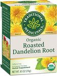 Traditional Medicinals Organic Roasted Dandelion Root Tea - Caffeine Free - 16 Bags - HSG-670398