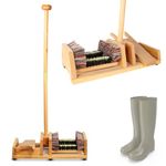 Boot Tractor / 4 Brushes - Balance Mast - Wood