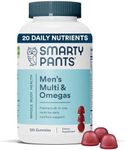 SmartyPants Men's Complete Daily Gummy Vitamins, 120Count