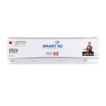 Panasonic 2.5 Ton 3Star,New star rated, Premium WiFi Inverter Smart Split AC(Matter Enabled, AI,Higher Airflow, Crystal Clean, Copper Cond., 8in1 Convertible, 4-Way, PM0.1 Filter,CS/CU-QU30CKYFM,White