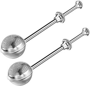 JETKONG Baker's Dusting Wand for Sugar, Flour and Spices, Stainless Steel Powdered Sugar Shaker Duster Sifter, Set of 2