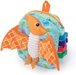 Buckle Toys - Breezy Pterodactyl Dinosaur Backpack - Educational Pre-K Learning Activity Toy - Develop Fine Motor Skills - Great Gift for Toddlers and Kids