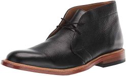 Bostonian Men's No16 Soft Boot Ankle, Black Leather, 100 M US