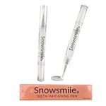 Snowsmile Natural Teeth whitening pens, Effective Teeth Whitener, Stain Remover to whiten Teeth, Non-Peroxide Formula Teeth whitening Gel, Enamel and Gum Safe, No Sensitivity, Easy to Use, 2Pcs