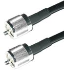 Times Microwave LMR-240 Coaxial Cable with PL-259 connectors Used for Ham CB Radio UHF VHF HF Antennas - 40ft