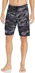 O'Neill Men's Hyperfreak S-Seam Quick Dry Stretch Boardshort, Black Camo, 44