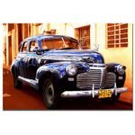 Trademark Fine Art 1941 Chevy Deluxe by Master's Art Canvas Wall Art, 16x24-Inch