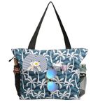 TAHAVICE Extra Large Beach Tote Bag for Women, Water-resistant Tote Bag with Zipper Multi-function Pockets Reusable Shopping Shoulder Bag,Sandproof Swim Pool Bag