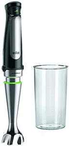 Braun MultiQuick 7 MQ 7000X Hand Blender - Purée Stick with Removable Stainless Steel Mixing Base with ActiveBlade Technology for Puréeing the Hardest Ingredients, Includes 600 ml Mixing and Measuring