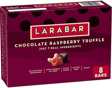 Larabar Chocolate Raspberry Truffle, Gluten Free Vegan Fruit Nut Bars, 8 ct