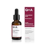 Q+A Hyaluronic Acid Serum/Acide Hyaluronique, ethically made in the UK