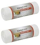 Duck 855145 Smooth Top EasyLiner Non-Adhesive Shelf and Drawer Liner 12-Inch x 20-Foot, White, 2 Rolls