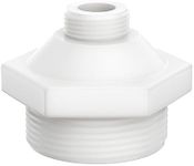 Pool Drain to Hose Adapter Fit for Intex & Coleman Above Ground Pool Drain Hose Adapter to Garden Hose Connector Coupling (Male 1.5" NPT x 3/4" GHT),Pool Drain Fitting Connects Sump Pump & Pool Pump