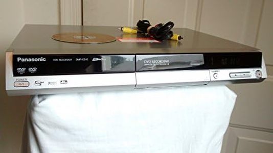 Panasonic DVD Recorder Player DMR-ES10 DIGA DVD-RAM Burner. Silver. DVD Audio / Progressive Scan, RAM Compatible, VCRplus+, Dolby Digital, DTS. 4.7GB DVD-RAM ReWritable Disc Included.