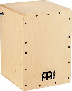 Meinl Percussion Pickup Jam Cajon - Small Drum Box with Pickup for Children and Adults up to 1.50 m - Playing Surface Baltic Birch (PJC50B)