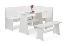 Julian Bowen Corner Dining Set, Engineered Wood, One Size