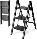 Double Elite Step Ladder 3 Step Fol