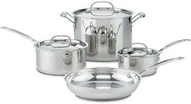 Cuisinart 77-7 Chef's Classic Stainless 7-Piece Cookware Set