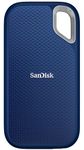 SanDisk Extreme Portable SSD, 2TB, Royal Blue, Upto 1050MB/s R & 1000MB/s W, IP65, 3Meter Drop Resistance, HW Protection, 5 Y Warranty
