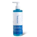 Be Bodywise 5% AHA BHA Exfoliating Body Wash 250ml | For Body Acne, Strawberry Skin, De-Tan | Infused with 3% Lactic Acid, 1% Salicylic Acid, 1% Glycolic Acid | Non-Drying, Paraben Free